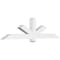 Ekena Millwork Kennewick Architectural Grade PVC Gable Bracket, 72"W x 18"H x 4"D x 4"F, 6/12 Pitch GBP072X18X0404KEN00 - alternate 1